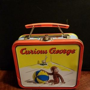 Vintage mini curious george lunchbox